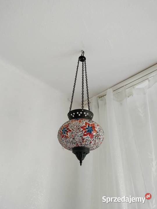 Lampion dekoracja świecznikszkiełko