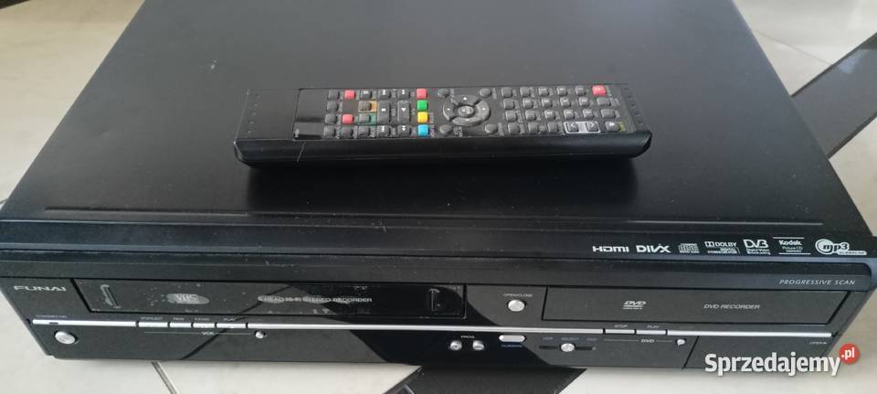 Funai WD6DM100 dvd recordervideorecorder świętokrzyskie Sędziszów