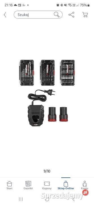 Akumulatorowa wiertarkowkrętarka PBSPA 12 E4 12 Zgierz sprzedam