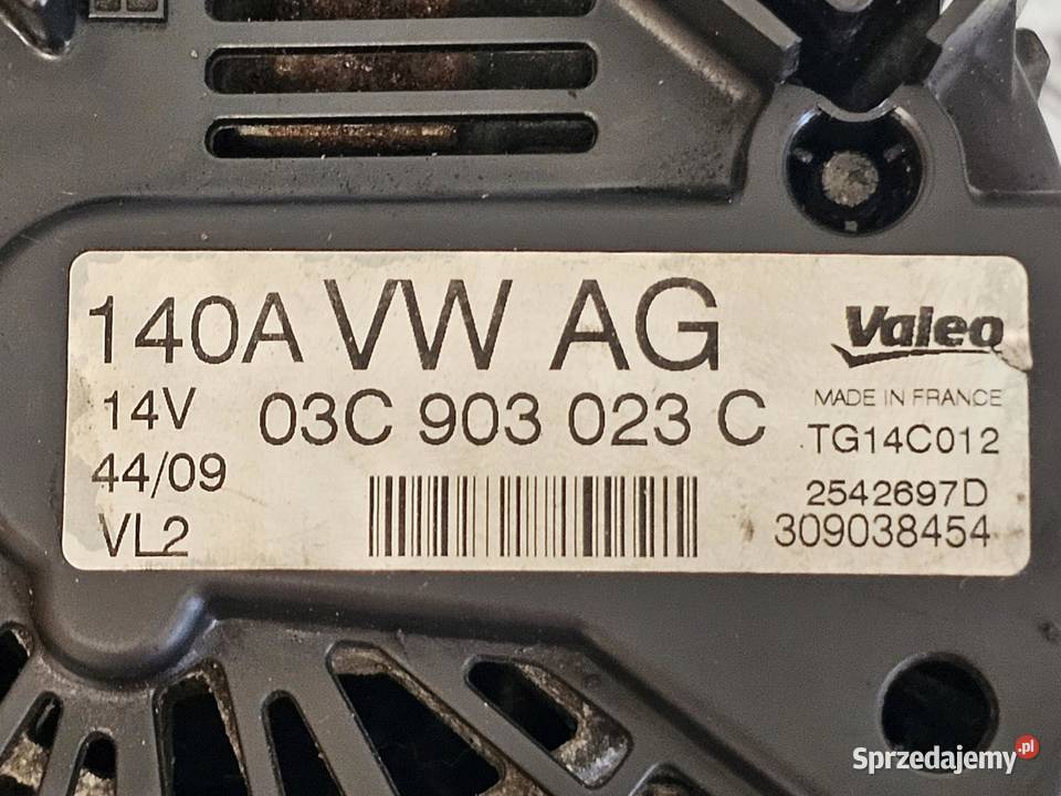 VW GOLF VI AUDI SEAT 14 TSI CAX 122 13r osobowe