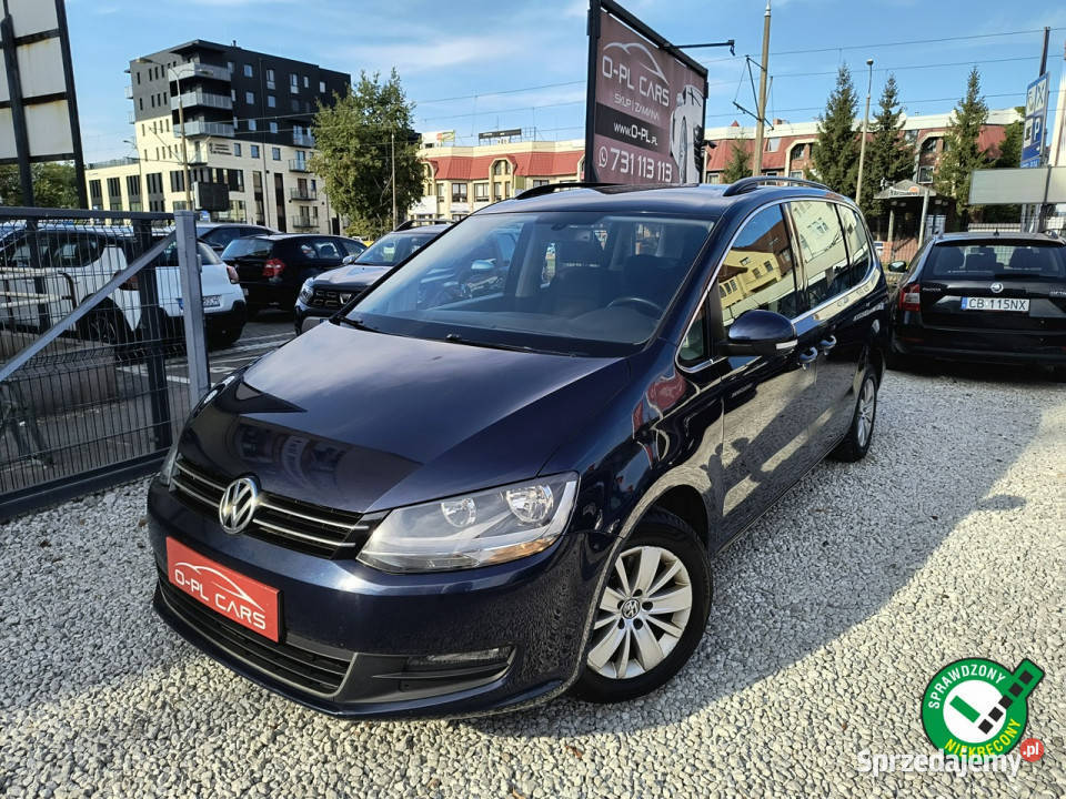 Volkswagen Sharan ALU16 10 LAT 1 właściciel 7os ogranicznik prędkości Bydgoszcz sprzedam