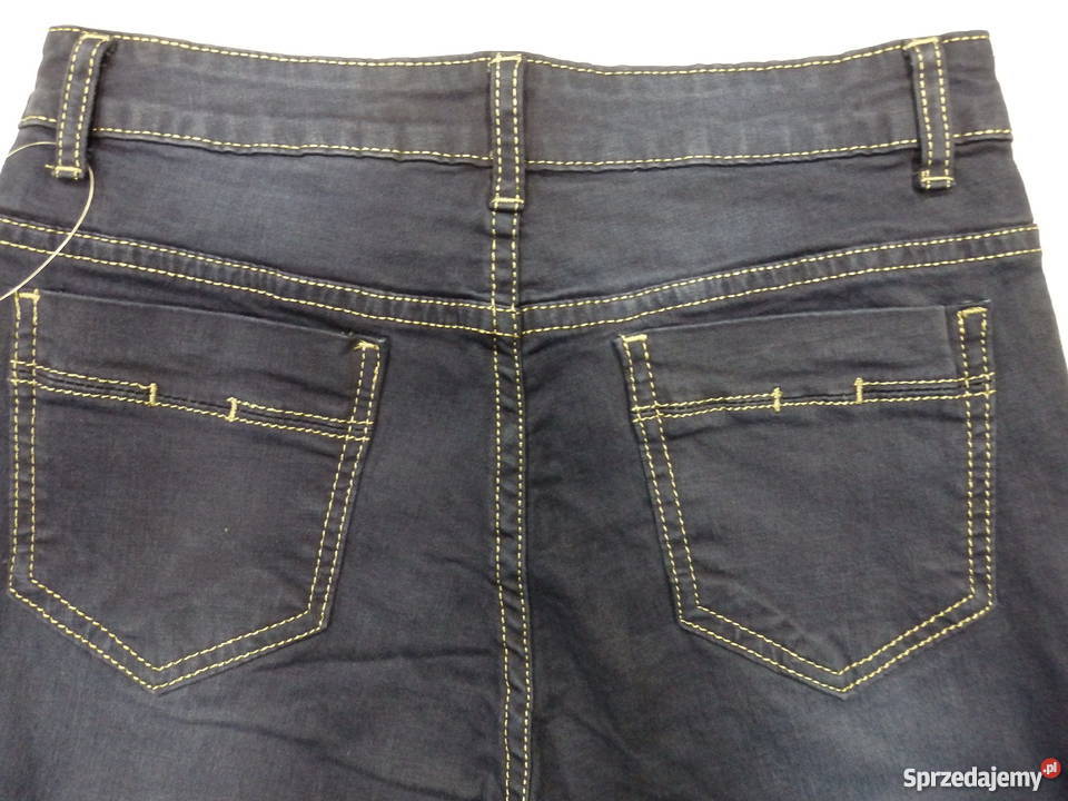 SPODNIE DAMSKIE JEANS ROZMIAR 3848 Długie Piła