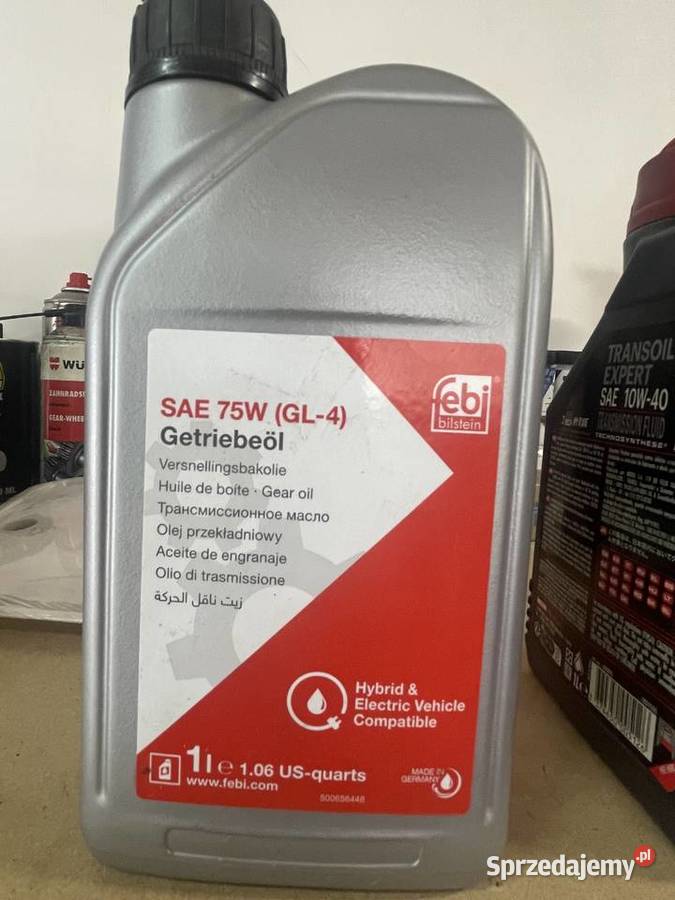 Olej przekładniowy Motul 10w40 i Sae 75w85 Febi