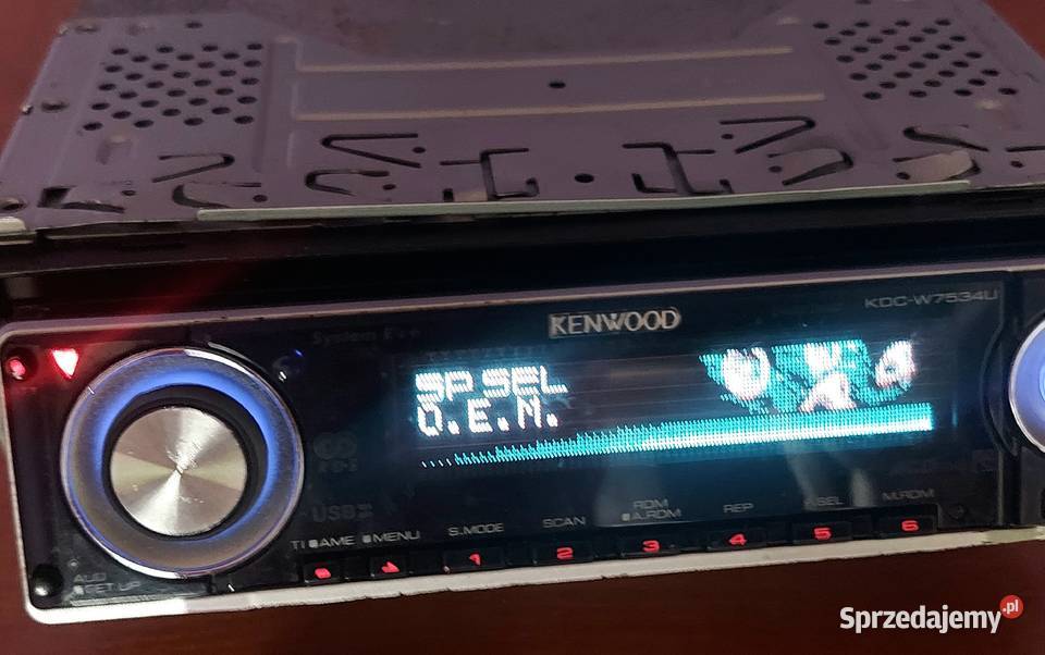 Kenwood KDCW7534U I WOLFSON 24BIT I Winda I Radioodtwarzacze Kępno