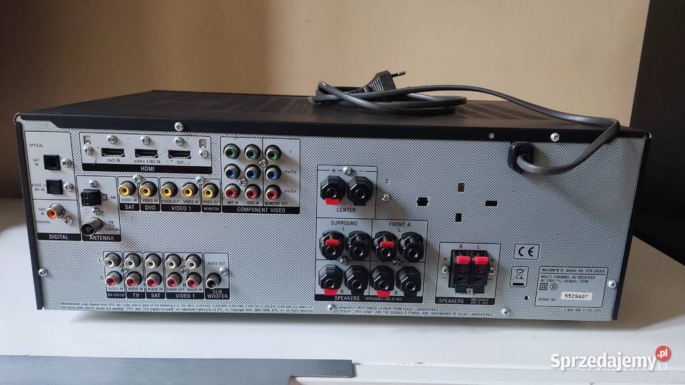 Amplituner kina domowego SONY STRDG 510