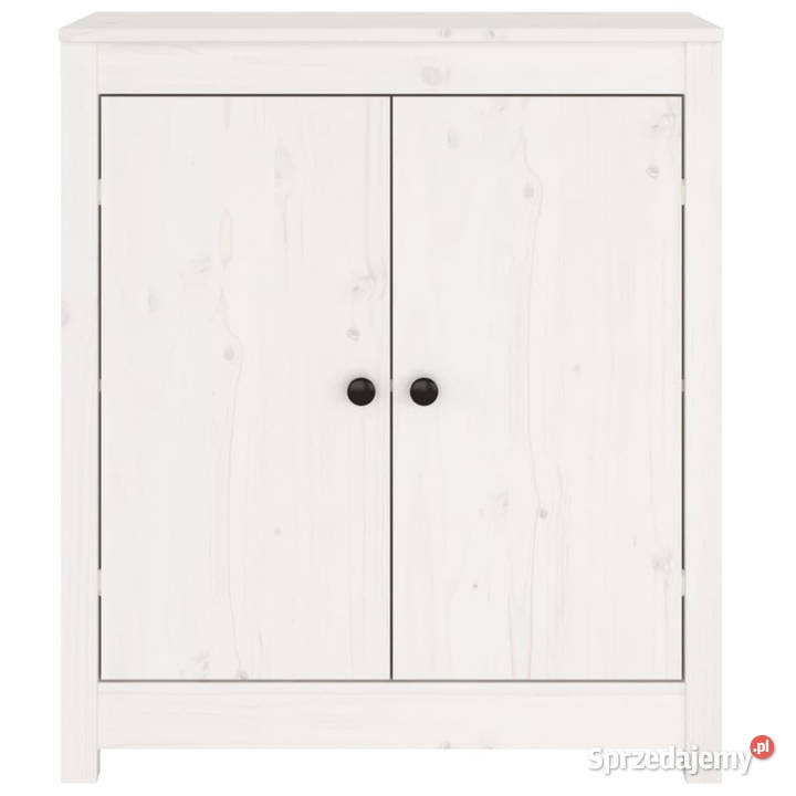 Szafki 2 białe 70x35x80 lite drewno sosnowe Warszawa