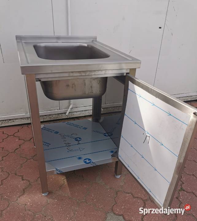 Zlew gastronomiczny zabudowany 60x70x85 wielkopolskie Słupia Kapitulna