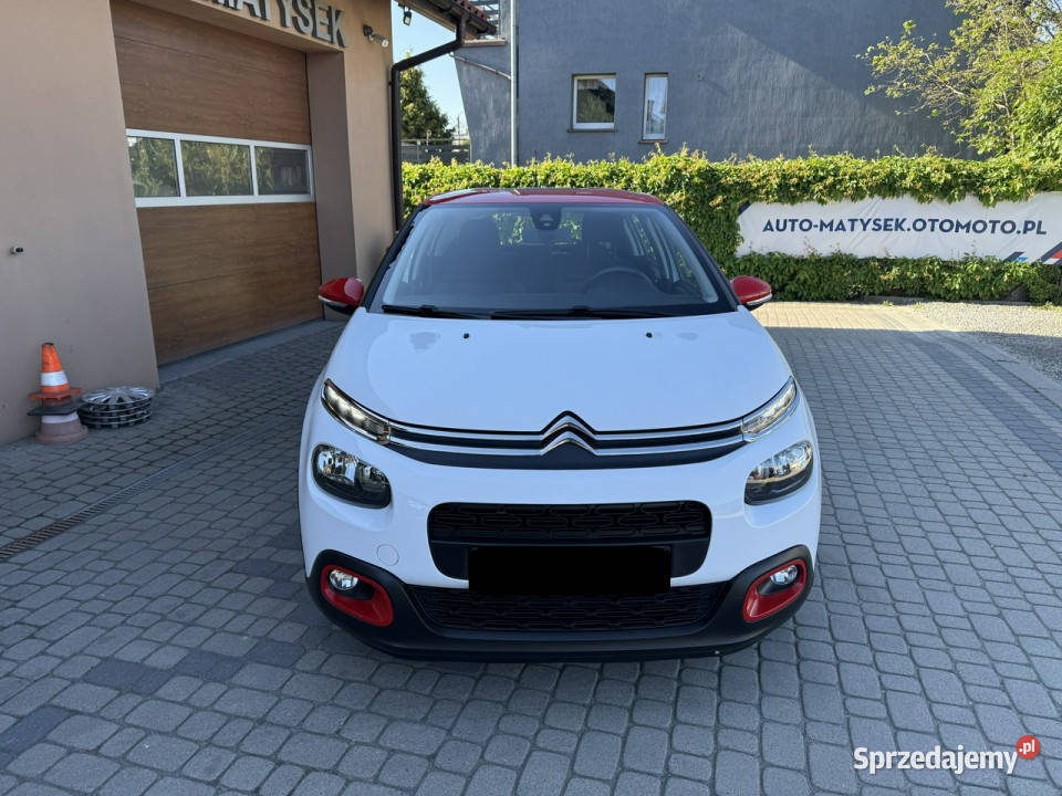Citroen C3 12 83 Klimatronik CarPlay Ledy III gniazdo AUX Orzech