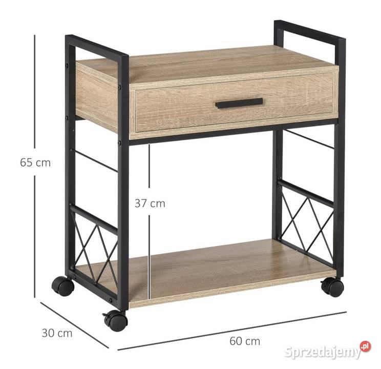 Stolik do serwowania z szufladą w stylu Stoły, krzesła, biurka Brzesko