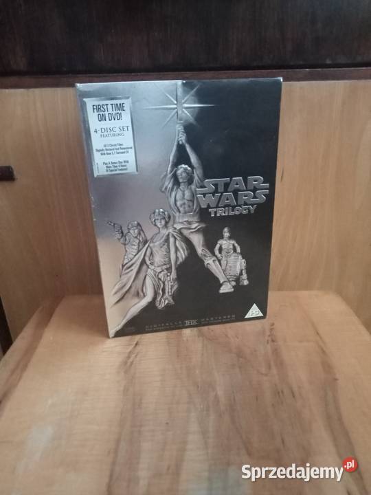 star wars dvd trylogia Nowy Tomyśl