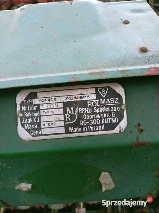 Siewnik do zboża Poznaniak Siewniki i sadzarki podkarpackie Krzeszów Dolny sprzedam