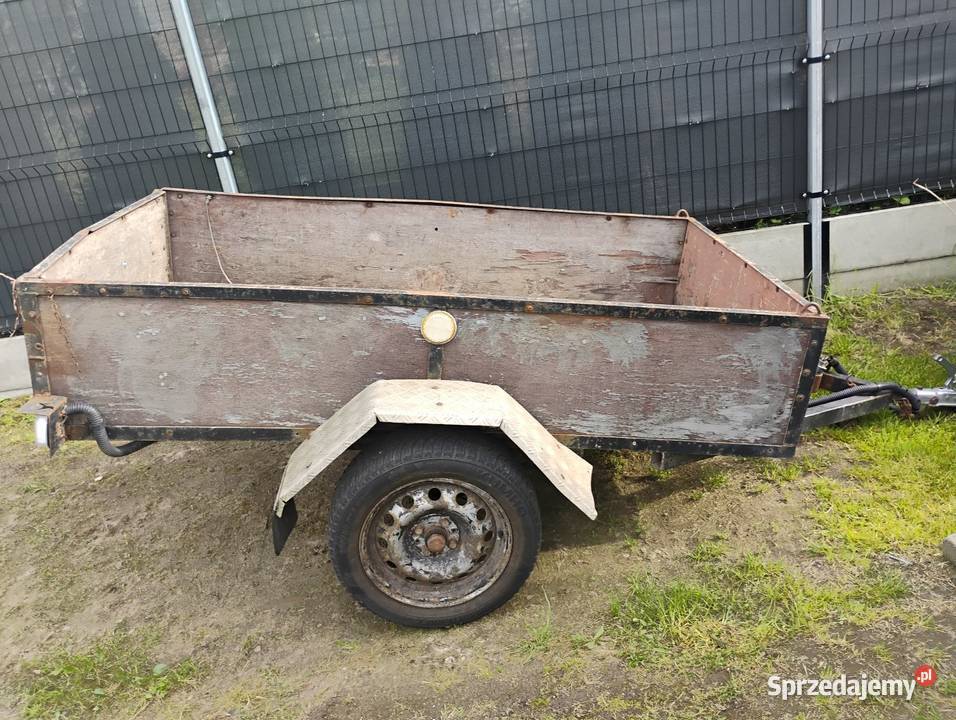 Przyczepa lekka SAM Zarejestrowana i wielkopolskie Kalisz