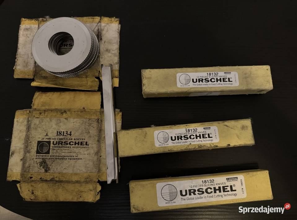Noże do krajalnicy URSCHEL Poznań sprzedam