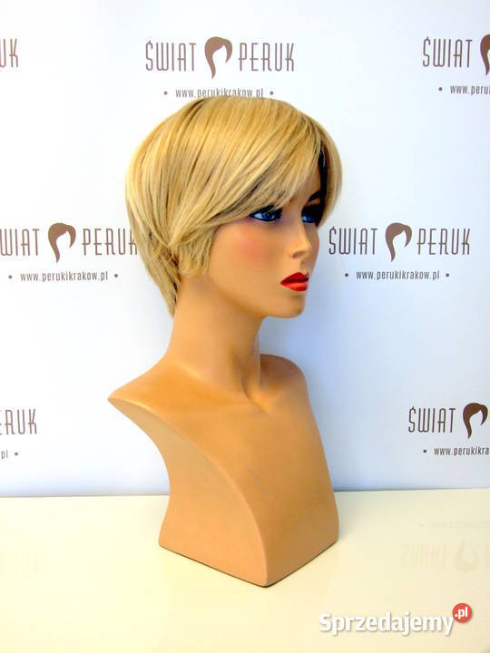 Peruka krótka z włosów naturalnych Opatów sprzedam