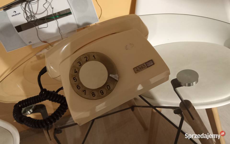 Sprzedam Kolekcjonerski Telefon Stacjonarny PRL Golub-Dobrzyń