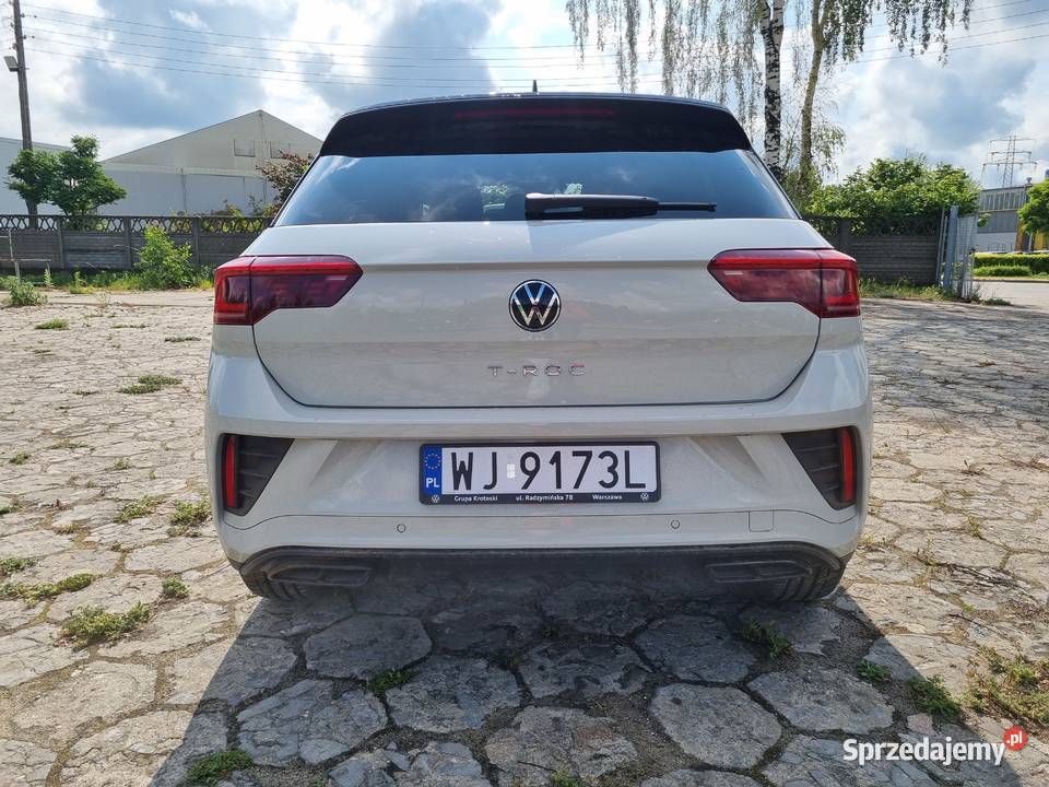 Volkswagen TRoc 15 TSI RLine DSG Warszawa sprzedam