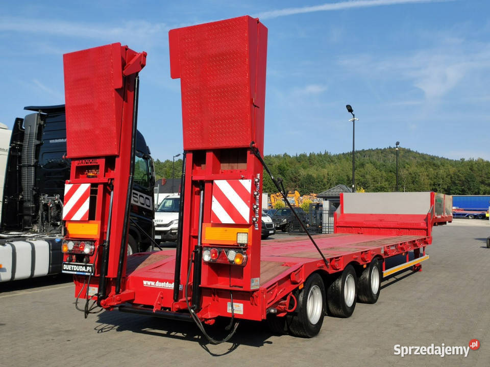 niskopodwoziowa Bodex JANMIL Burtówka Laweta Widełki