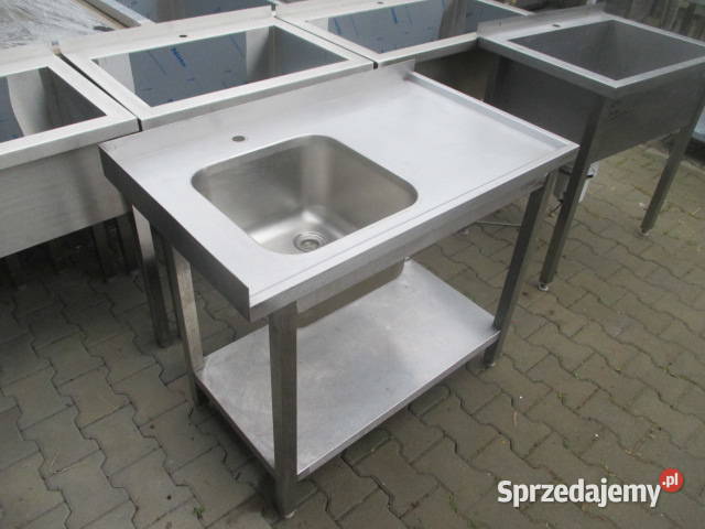 Zlew Gastronomiczny 1 Komorowy Z Półką 1006085 Gastronomia
