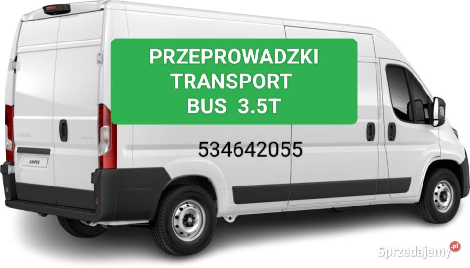 PRZEPROWADZKI drobny Transport bus 35t mazowieckie