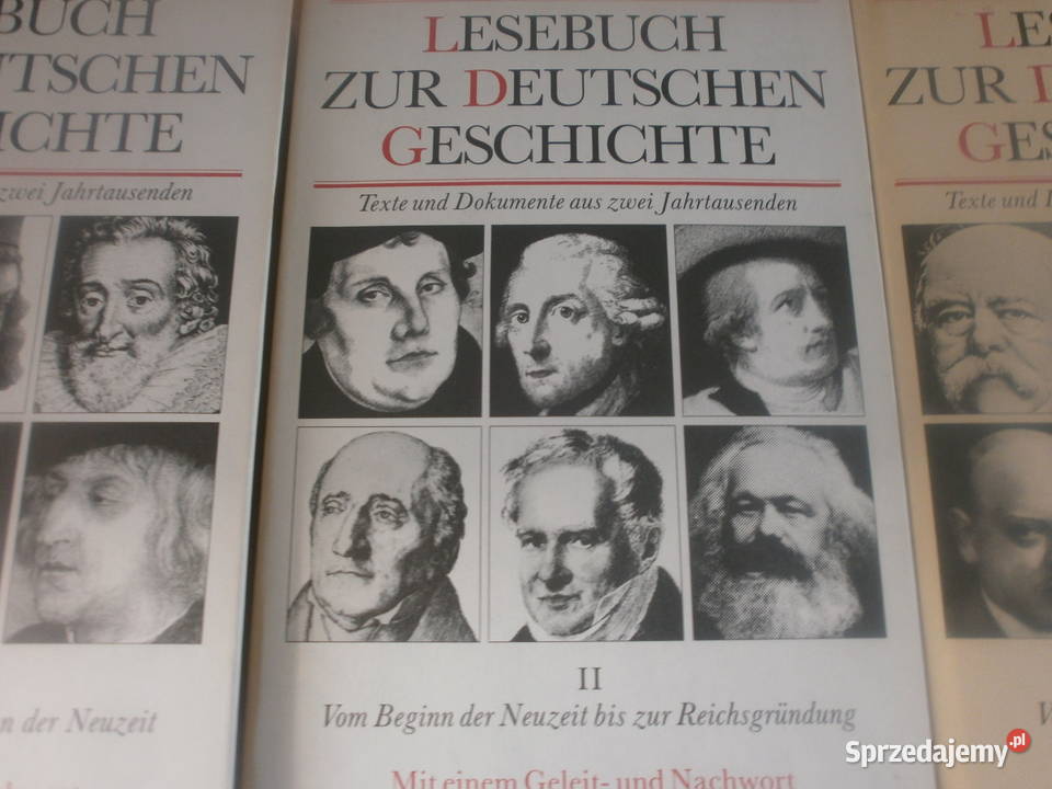 3 TOMY LESEBUCH ZUR DEUTSCHEN GESCHICHTE Książki naukowe i popularnonaukowe lubuskie