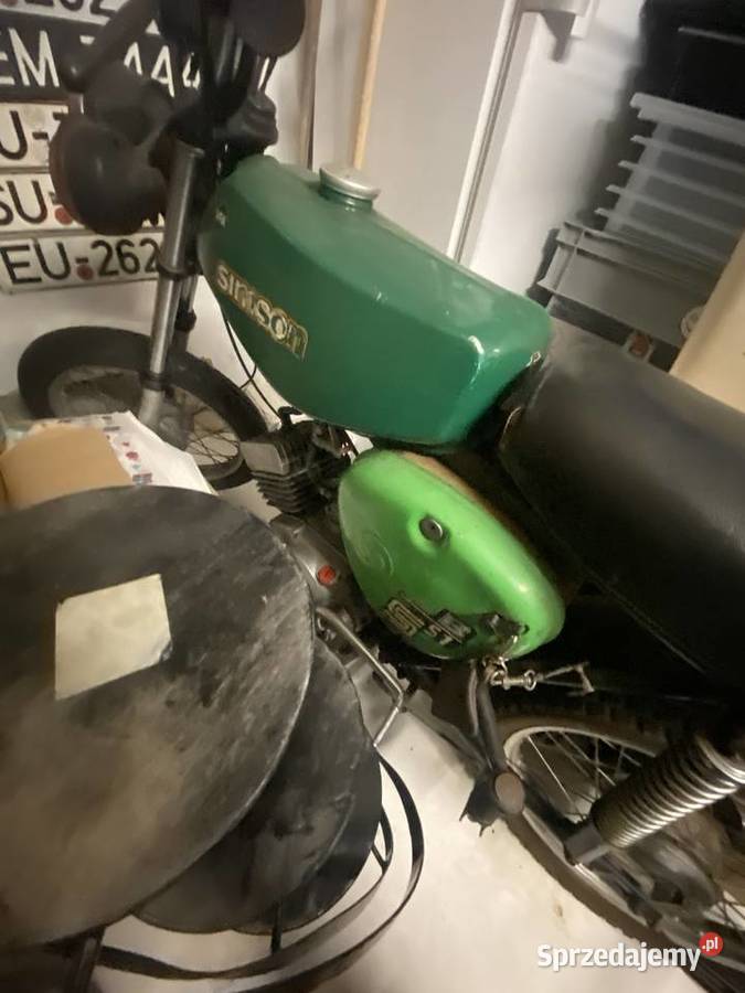 simson s51 zielony Niewodniki sprzedam