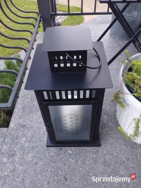 Duży lampion z kwiatem życia Lampiony i latarnie kujawsko-pomorskie Bydgoszcz