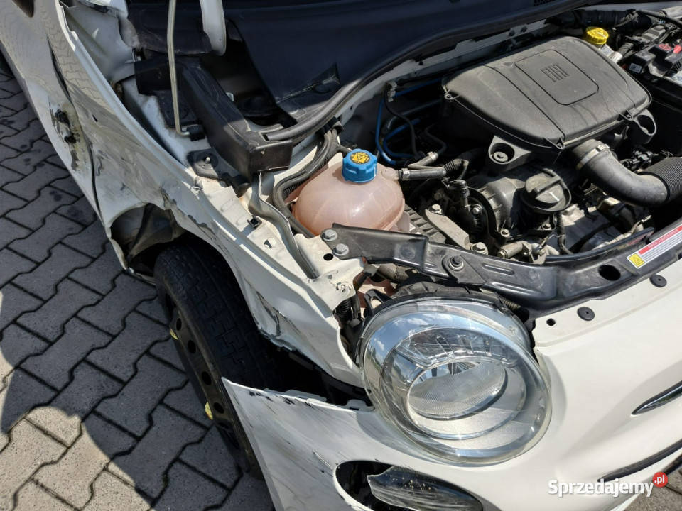 Fiat 500 lifcie hybrid 10 benzyna 70 MAŁY 49747km Kęty