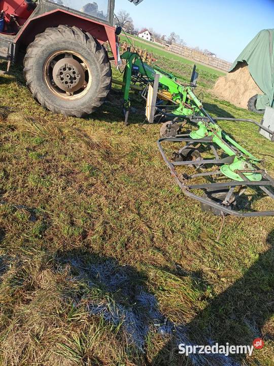 Przetrząsarka pająk Deutz fahr KH 376 super Zgrabiarki i przetrząsacze wielkopolskie