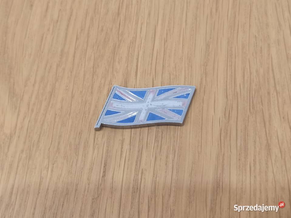 Emblemat klapy bagażnika Flaga brytyjska Ciechanów