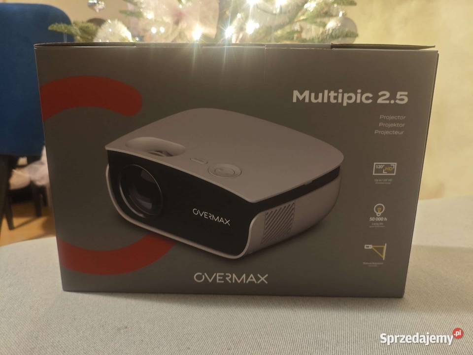 Projektor ścienny Overmax Multipic 25 obraz w HD Mińsk Mazowiecki
