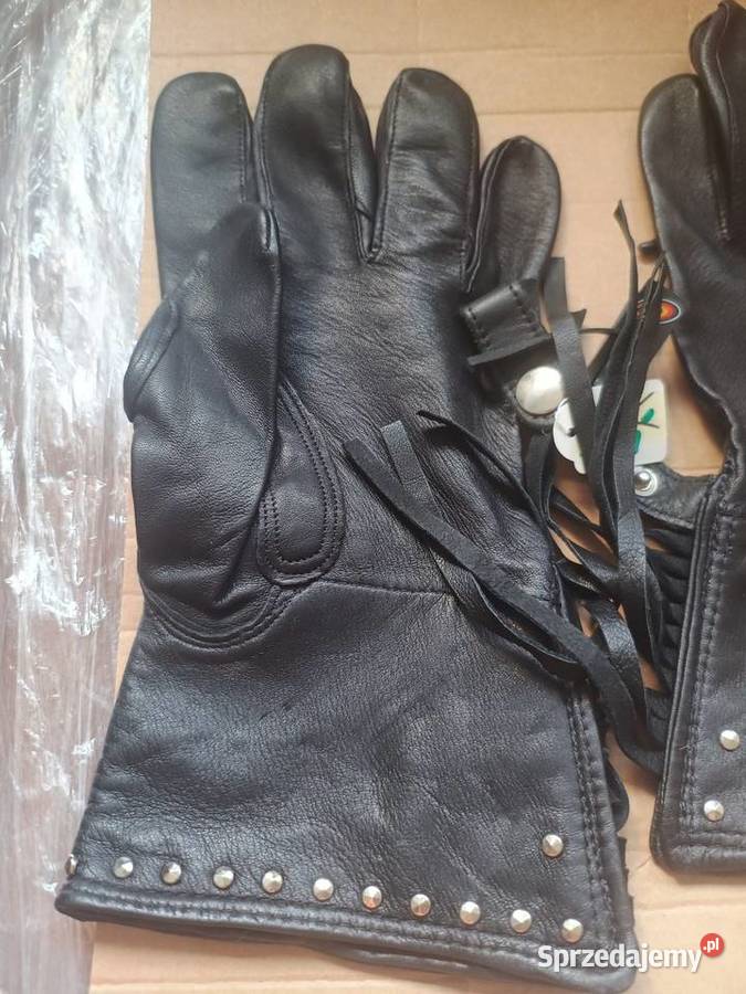 Rękawice motocyklowe Skóra rozmiar 11 dolnośląskie Legnica sprzedam