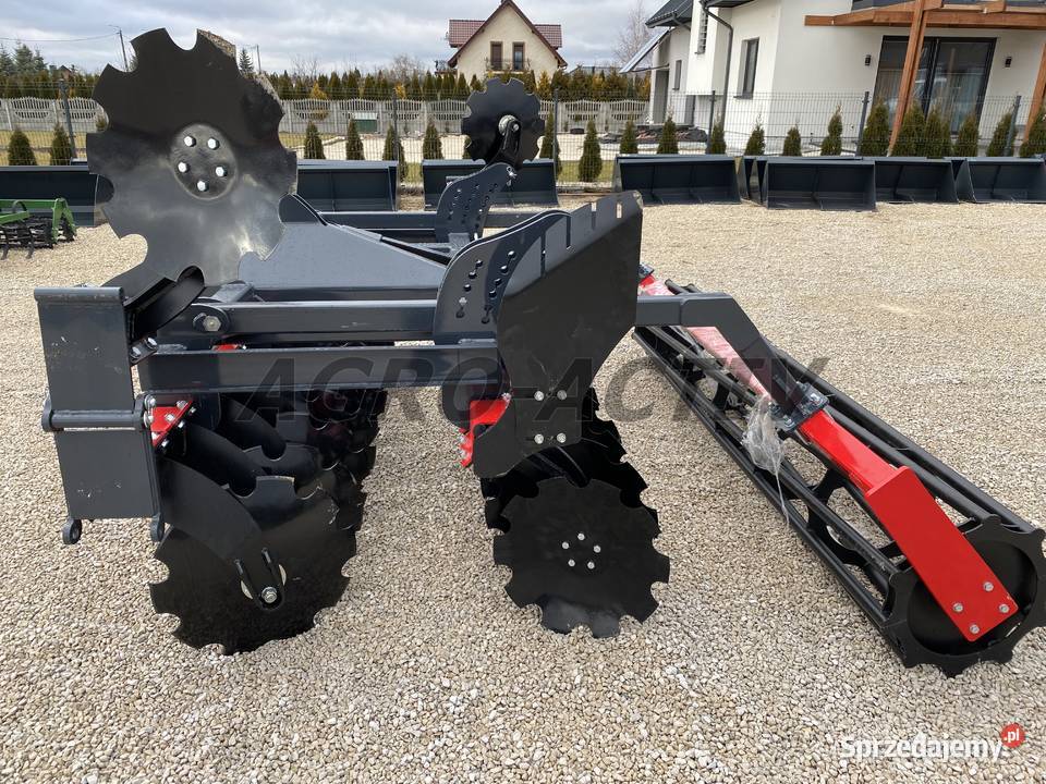 Brona Talerzowa Ciężka 30 m AGROKLON TRANSPORT nieuszkodzony świętokrzyskie