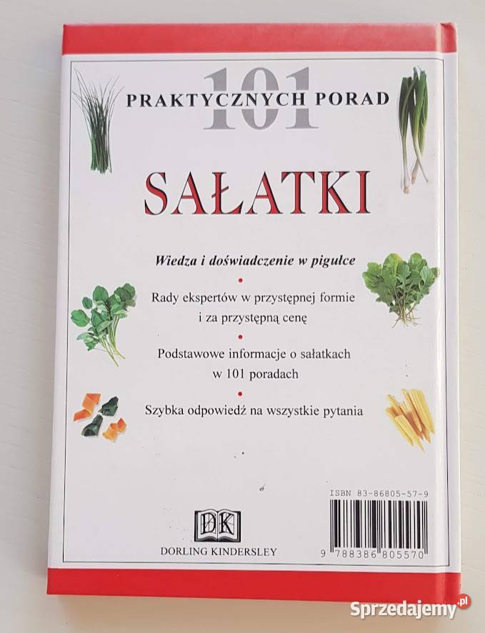 101 praktycznych porad Sałatki Anne Willan lubuskie Zielona Góra sprzedam