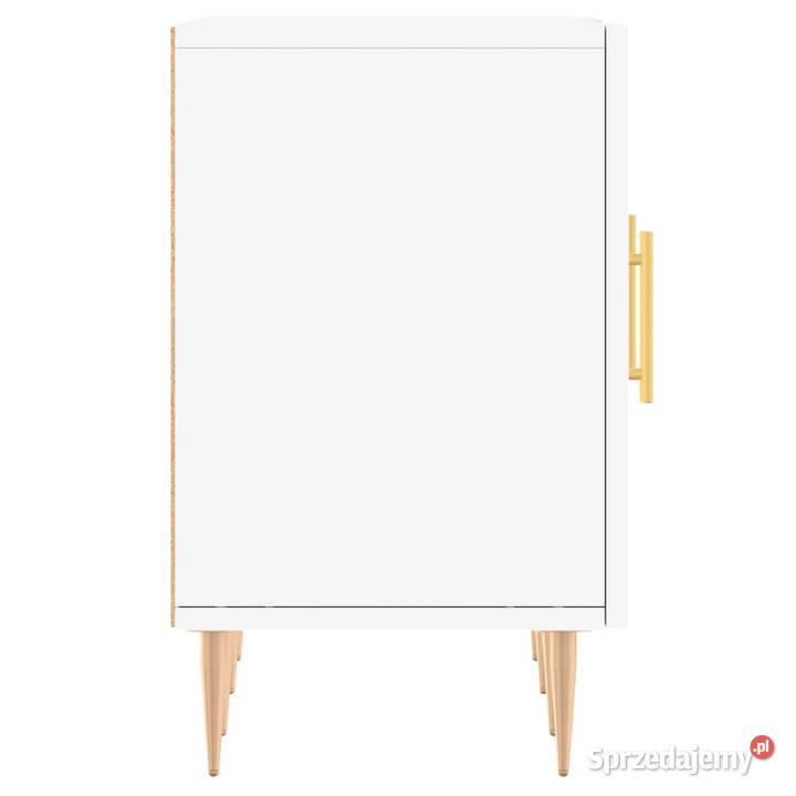 Szafka pod TV biała 150x30x50 materiał