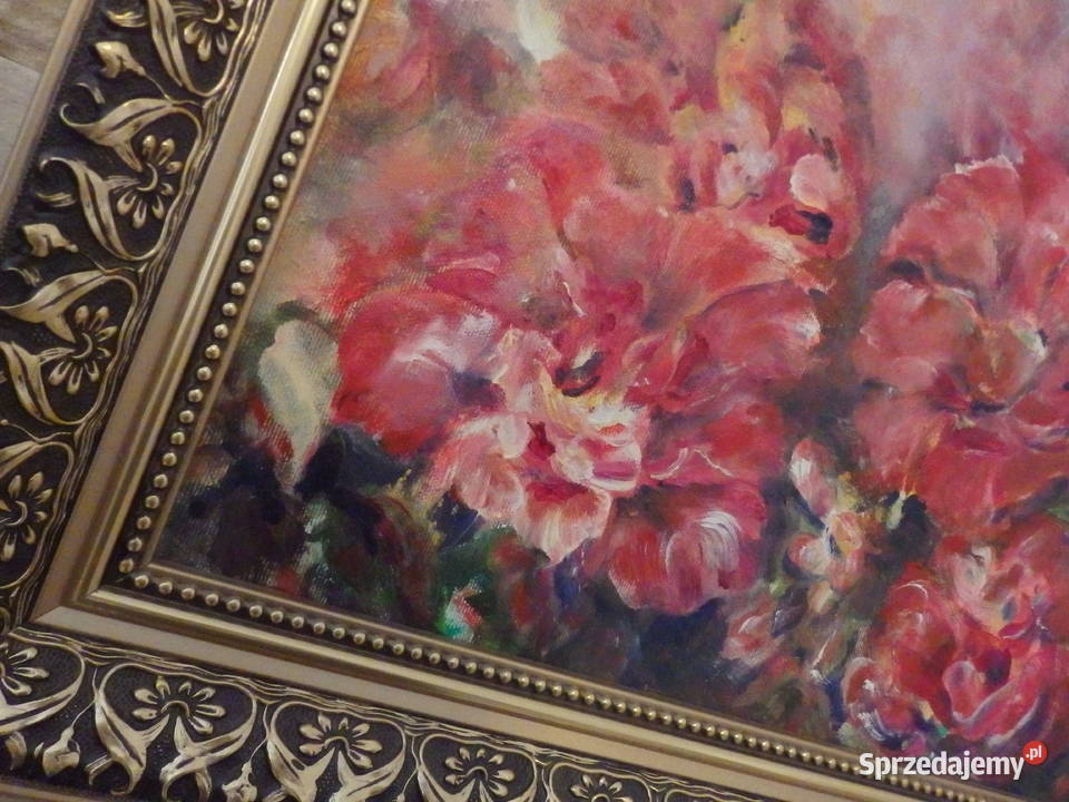 Obraz olejny PEŁNIA SZCZĘŚCIA małopolskie Rabka-Zdrój