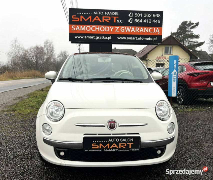 Fiat 500 Panorama Dach Jedyne 77 1 Właściciel I wielofunkcyjna kierownica Rydułtowy sprzedam