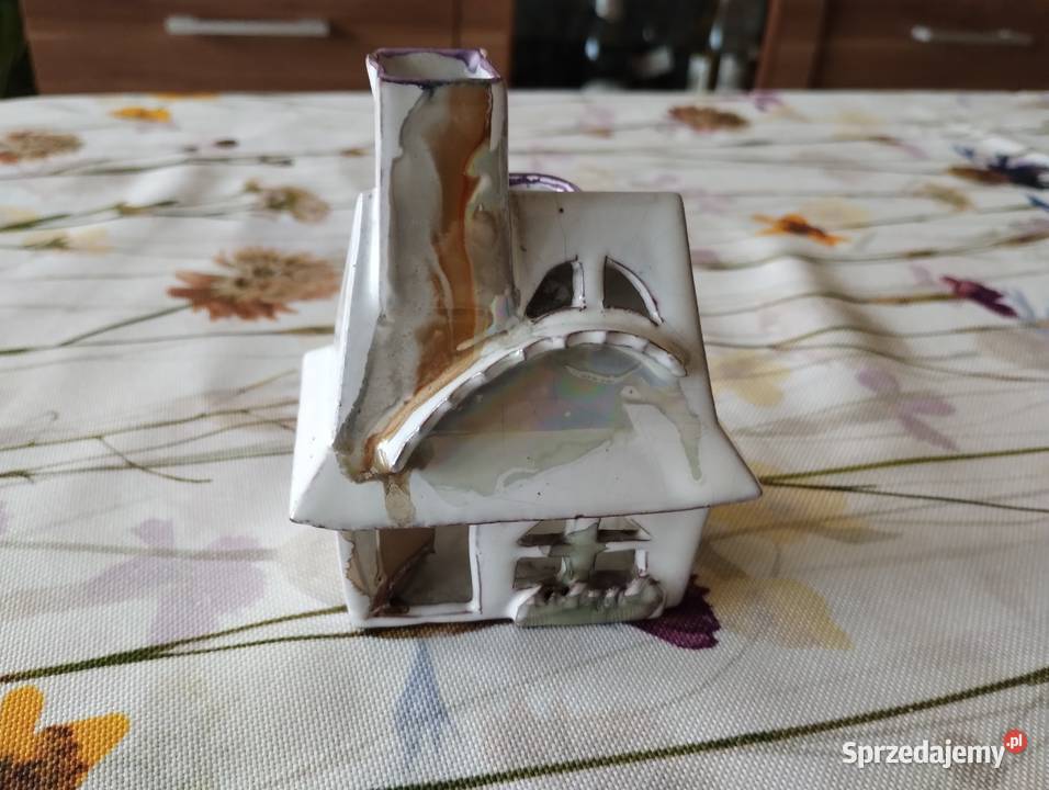 PRL kominek do aromatoterapia ceramika hand made wielokolorowy Kutno