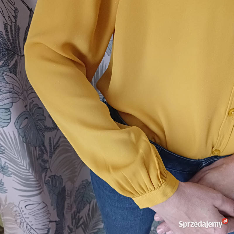 Damska elegancka bluzka z długim rękawem