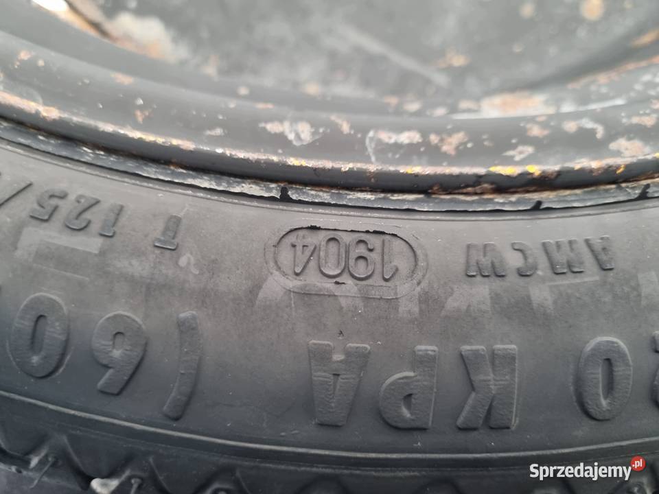 KOŁO DOJAZDOWE ZAPASOWE Audi Seat Vw Golf V Chełm sprzedam
