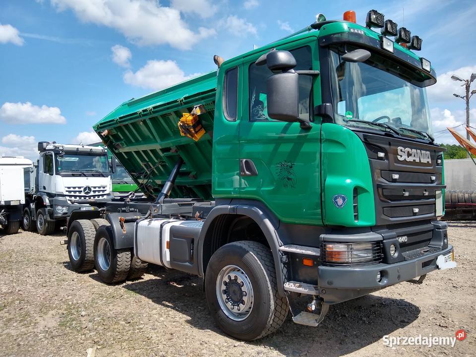 SCANIA G 440 6X6 KIPER MEILLER BORDMATIK ACTROS mazowieckie Nowe Iganie sprzedam