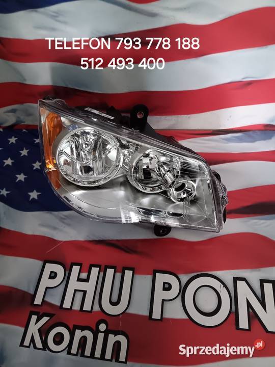 REFLEKTOR EUROPA PRAWY CHRYSLER TC DODGE GC 0819 Kawnice