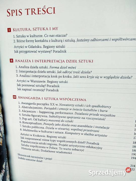Spotkania ze sztuką podręcznik szkolne mazowieckie
