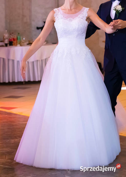 Suknia ślubna tiulowa Princessa Łomianki