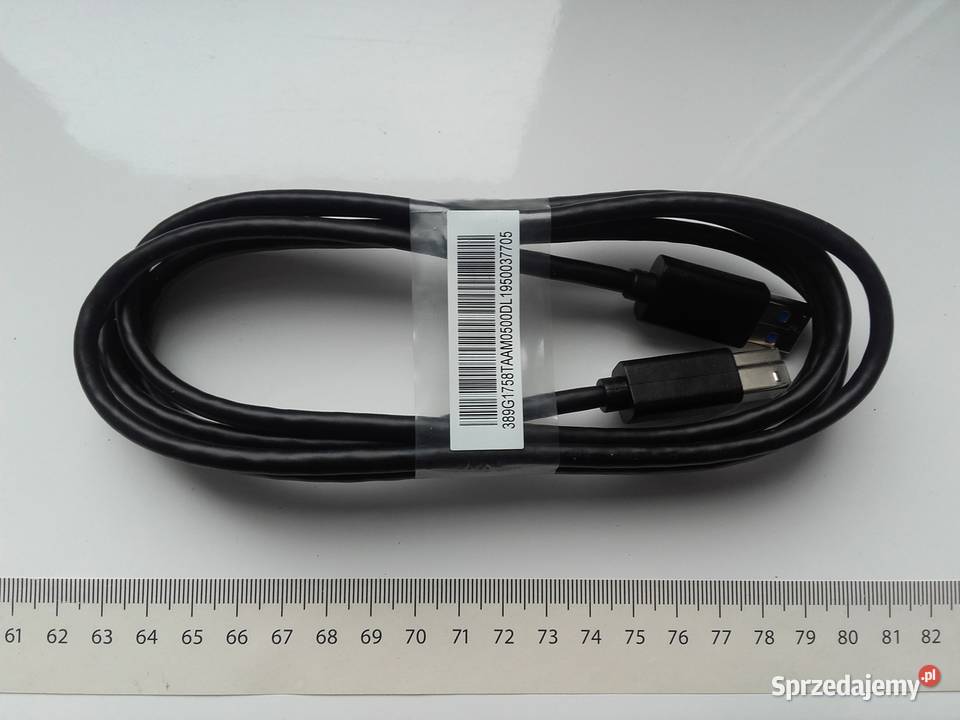 Kabel USB30 AB 190 kolor czarny Używ kable, taśmy, przedłużacze Bydgoszcz
