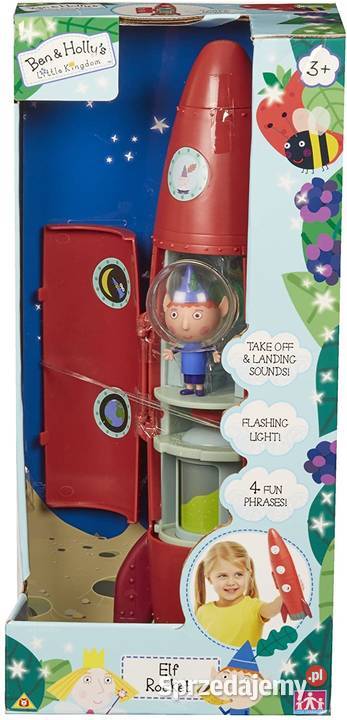 Ben i Holly Rakieta Figurka Elf Dźwięk Efekty Mogilany