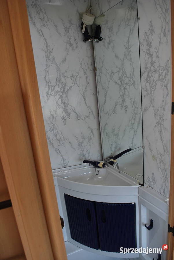 Kompletna łazienka do zabudowy kempingukampera Grzebowilk