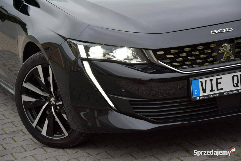 Peugeot 508 GT Full Led ELKlapa Skóry Radar ACC serwisowany w ASO Ostrów Mazowiecka