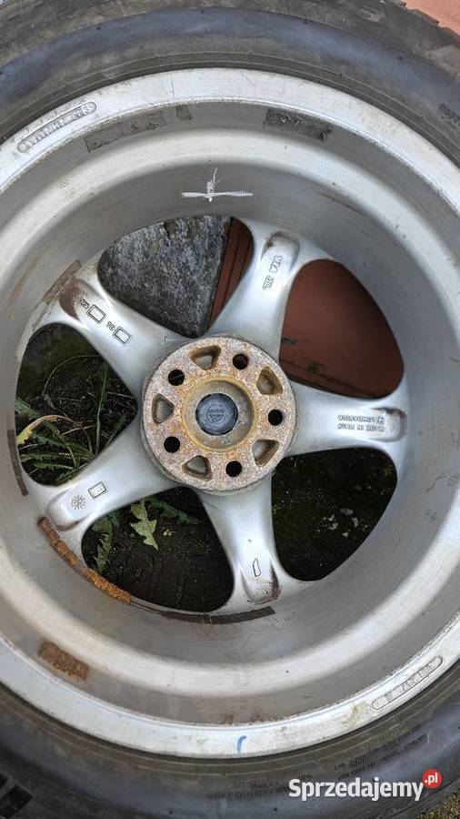 Opony felgi 21555 R17 zimowe aluminiowe 5x108 Żory sprzedam