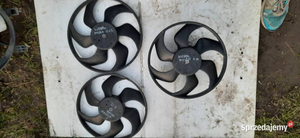 WENTYLATOR CHŁODNICY NISSAN MICRA K12 Siechnice