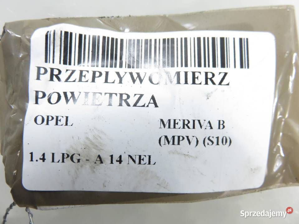 PRZEPŁYWOMIERZ OPEL MERIVA B 14 13262124